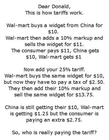 Image result for who pays for tariffs