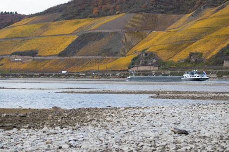 Premium: Ongoing Low Water Levels On Rhine River