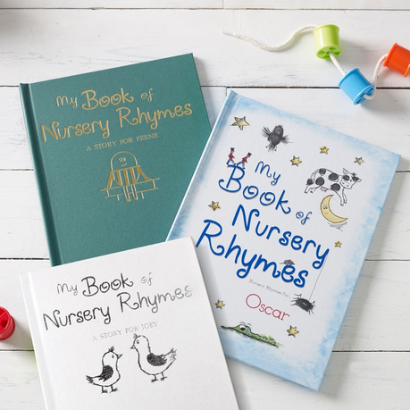 The Personalised Nursery Rhymes Book from In The Book.co.uk