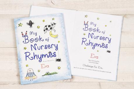 The Personalised Nursery Rhymes Book from In The Book.co.uk