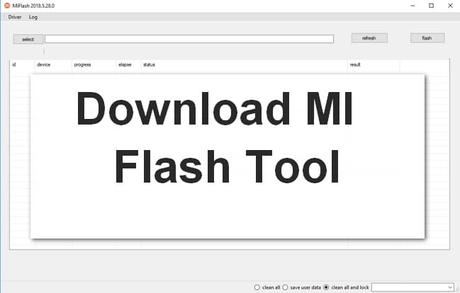 how use mi flash tool windows xp