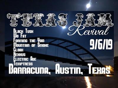 Gravitoyd Presents Announces the First Annual Texas Jam Revival - Featuring Black Tusk, Wo Fat, Forming the Void and More