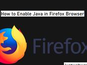 Enable Java Firefox Browser