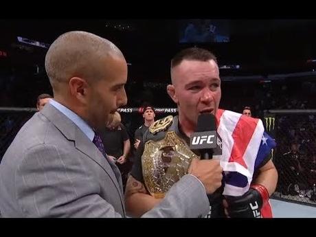 UFC Newark: Colby Covington and Robbie Lawler Octagon Interviews