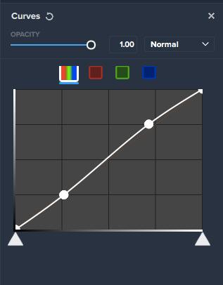 Tone Curve in Studio 2