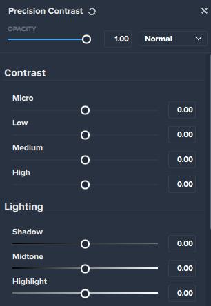 Precision Contrast filter