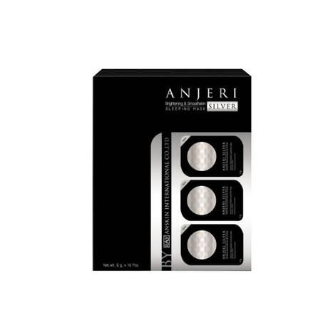 Get brighter and smoother skin with Anjeri Brightening & Smoothskin Sleeping Mask Silver