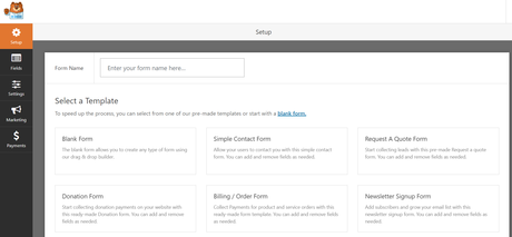 wpforms form builder