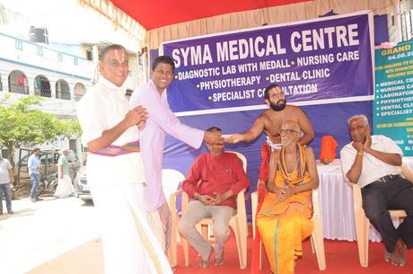 SYMA's golden day !  Medical Centre moving into sprawling premises