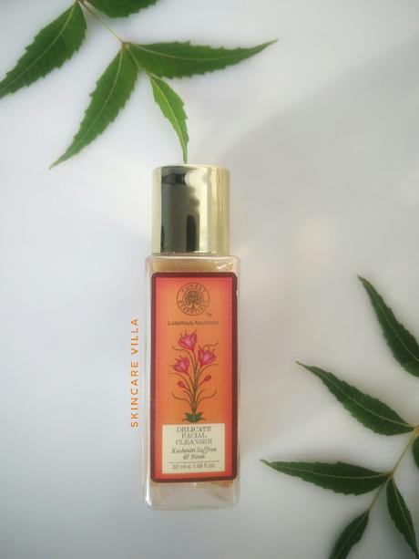 Forest Essentials Kashmiri Saffron and Neem Delicate Facial Cleanser Review Forest Essentials Kashmiri Saffron and Neem Delicate Facial Cleanser Review
