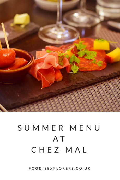 Summer Menu launches at Chez Mal