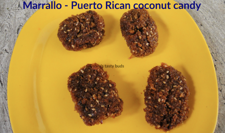 Marrallo - Puerto Rican Coconut Candy #EattheWorld