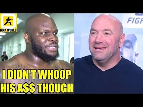 Derrick Lewis just caught his Coach on Camera stealing his stuff,UFC Uruguay W-ins,Dana White