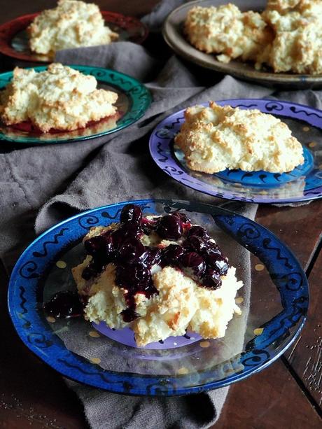 crinkly coconut scones