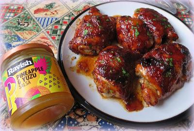 Sticky BBQ Chicken Thighs