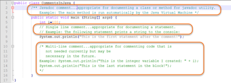 Best practices on how to write comments in your code



Should I...