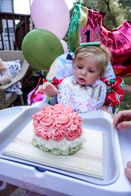 one in a melon first birthday party