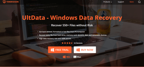 Tenorshare Ultdata Review+Discount Coupon 2019: Get Upto 70% Off