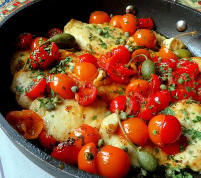 Mediterranean Sauced Chicken Escallopes