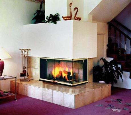 Corner Fireplace Ideas in Advanced Electric