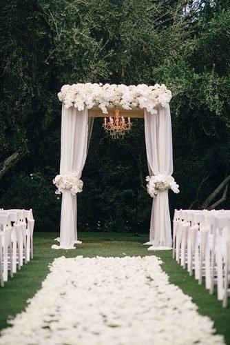 wedding arch white wedding arch with flowers chandelier