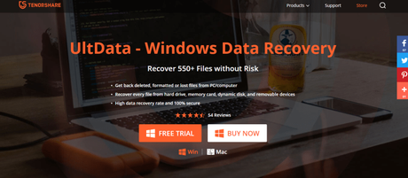 Tenoreshare UltData Review With Discount Coupon 2019: Save Upto 70%