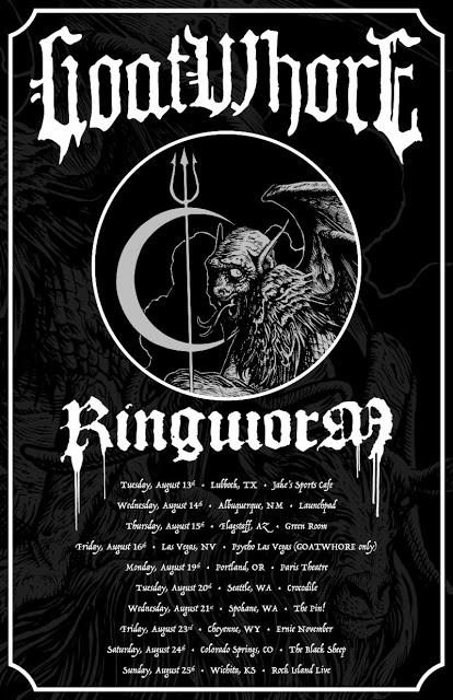 GOATWHORE To Kick Off Tour With Ringworm This Week; Band To Play Psycho Las Vegas Friday