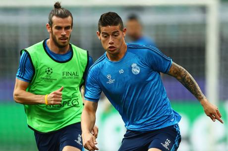 Real Madrid: Gareth Bale and James Rodriguez called up for the match against Celta de Vigo