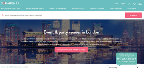 Cool Revamp of the UK’s Excellent Square Meal Website Cool Revamp of the UK’s Excellent Square Meal Website