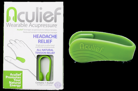 Aculief Wearable Acupressure: All-Natural Headache and Tension Relief