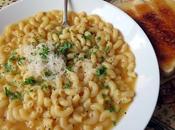 Simple Pasta with Chicken Broth, Butter Cheese