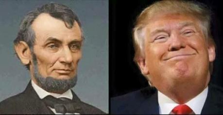 Image result for lincoln trump