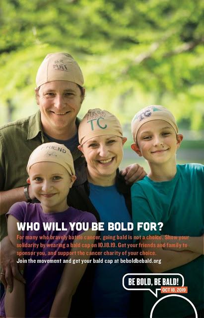 US: Thousands of Be Bold Be Bald! Activists to Stand in Solidarity Against Cancer on October 18th