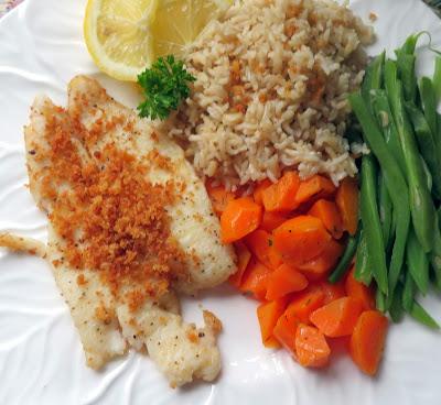 Fillet of Sole with Fresh Breadcrumbs