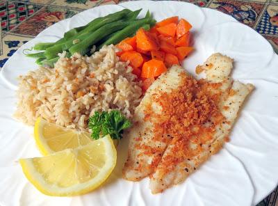 Fillet of Sole with Fresh Breadcrumbs