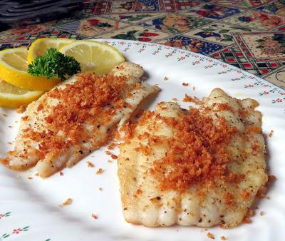 Fillet of Sole with Fresh Breadcrumbs