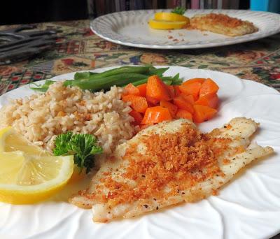 Fillet of Sole with Fresh Breadcrumbs