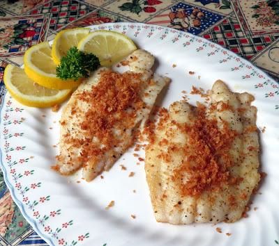 Fillet of Sole with Fresh Breadcrumbs