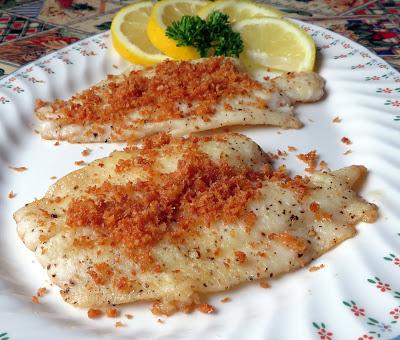 Fillet of Sole with Fresh Breadcrumbs