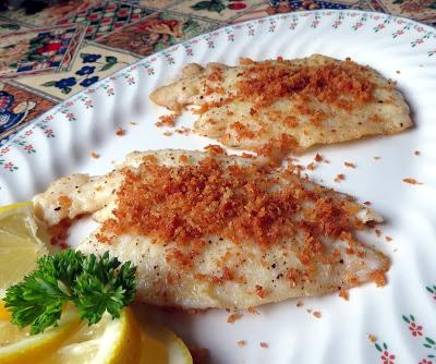 Fillet of Sole with Fresh Breadcrumbs