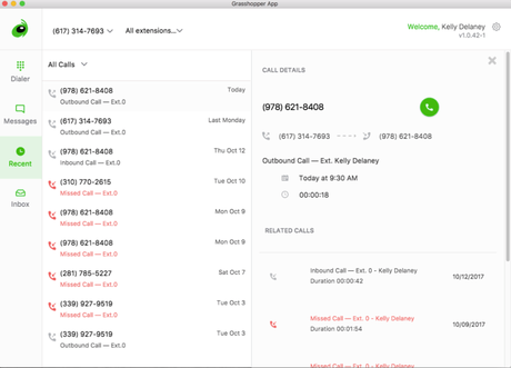 Grasshopper Virtual Phone System Review 2019+(Discount Coupon 10%)