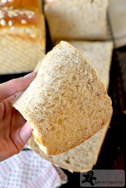 super soft honey wholegrain wholemeal sandwich bread