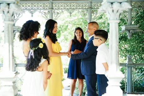 Crystal and Robert’s Vow Renewal in the Ladies’ Pavilion