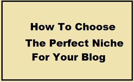 choose, blog, topic, perfect, niche