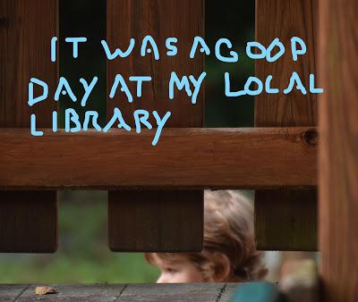 Josie at Her Local Library