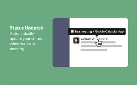 Slack statuses can now sync with Google Calendar