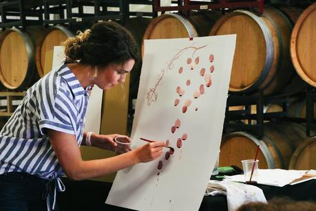 Wine Painting with Elysia Meyers at Red Car Wine Wine Painting with Elysia Meyers at Red Car Wine