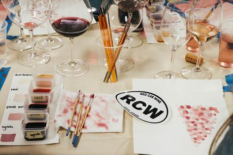 Wine Painting with Elysia Meyers at Red Car Wine Wine Painting with Elysia Meyers at Red Car Wine