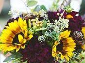 Brilliant Sunflower Wedding Bouquets Happy