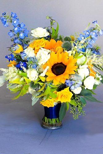 sunflower bridal bouquets dream flowers studio